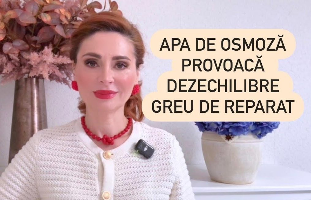 APA DE OSMOZĂ ESTE DĂUNĂTOARE PENTRU SĂNĂTATE