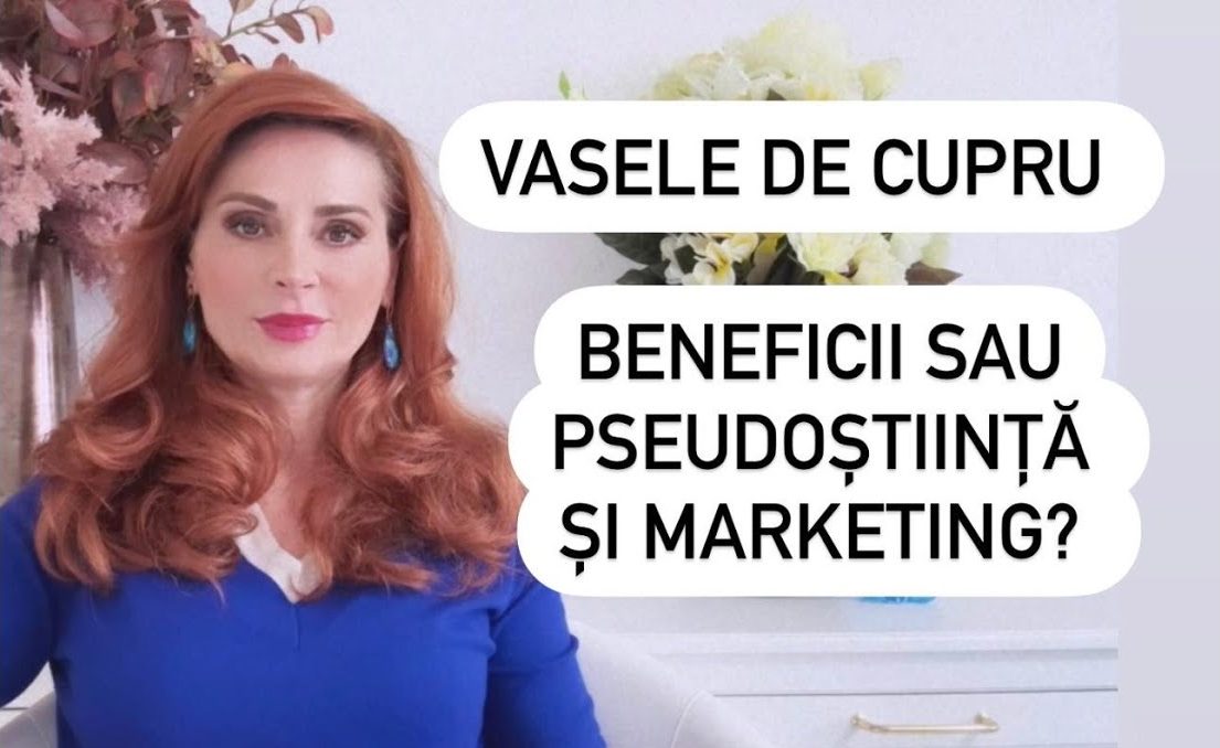 VASELE DE CUPRU – BENEFICII SAU PSEUDOȘTIINȚĂ?