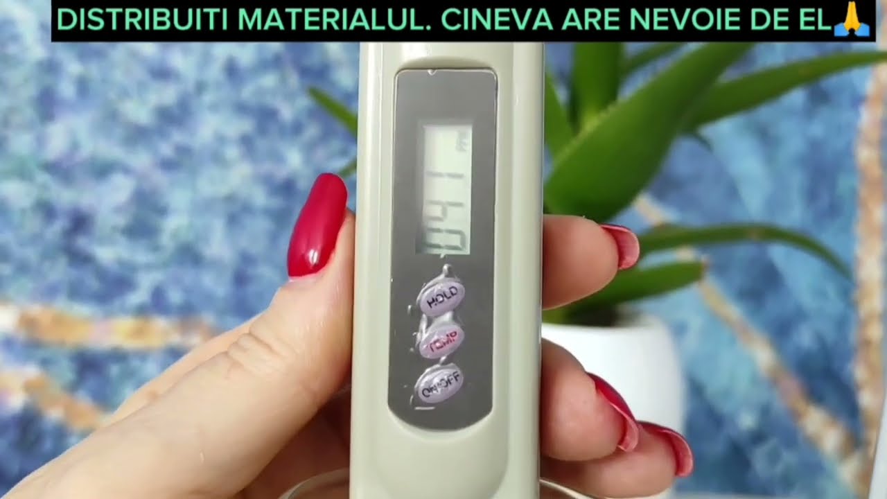 Testăm apa cu aparatul TDS – Haideți să nu ne mai mințim!