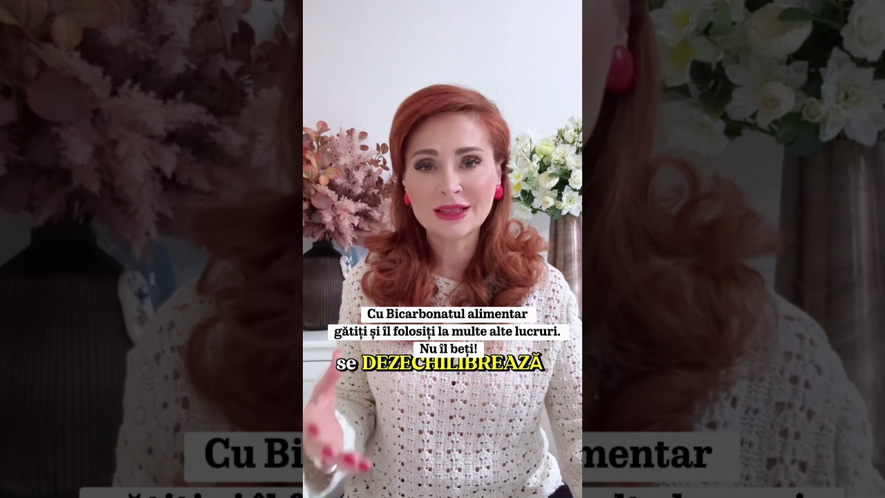 NU MAI BEȚI BICARBONAT DE SODIU ALIMENTAR!